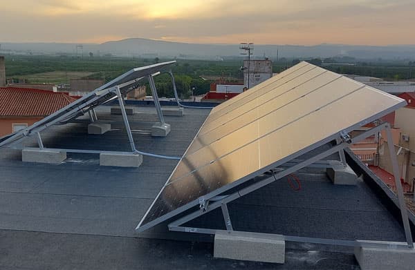 Placas solares en Ourense